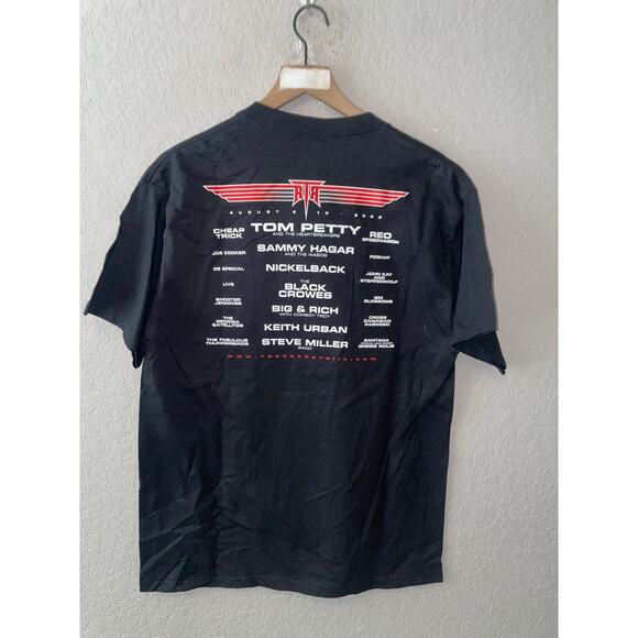 2006 Sturgis Black Crowes nickelback Foghat Reo Shirt Band 2000s Large - Picture 5 of 9